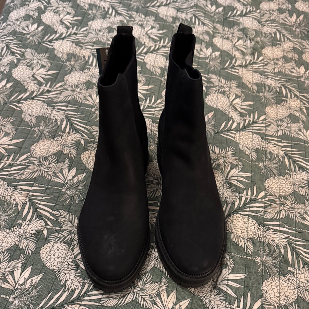 Toms Women's Black Ankle Booties